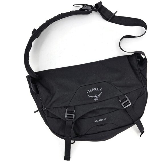 NWOT Osprey Metron 18 Black Messenger Bag Raincover - Picture 1 of 8